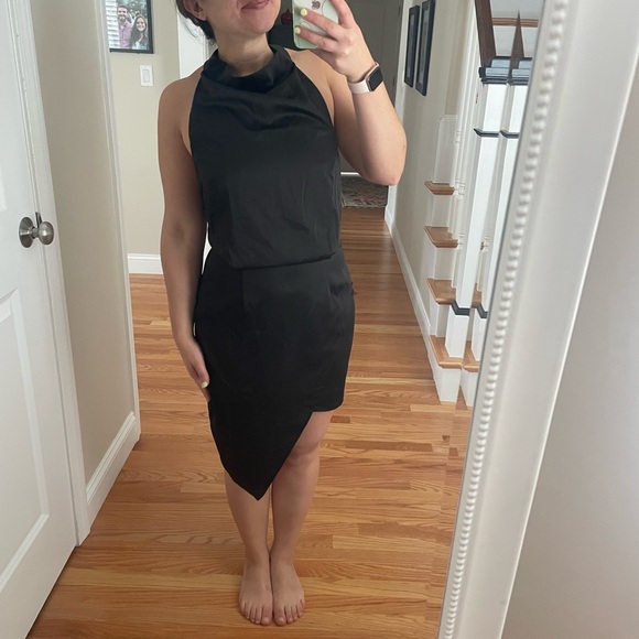 ELLIATT x REVOLVE Black Mini Camo Dress - Picture 4 of 4